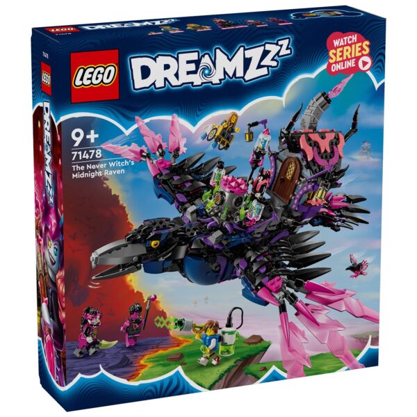 LEGOÂ® DREAMZzzâ¢Aldrig-heksens Midnatsravn